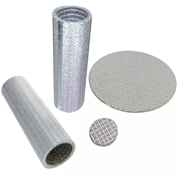 AISI316L 2 To 300 Micron Stainless Steel Mesh Filter Discs