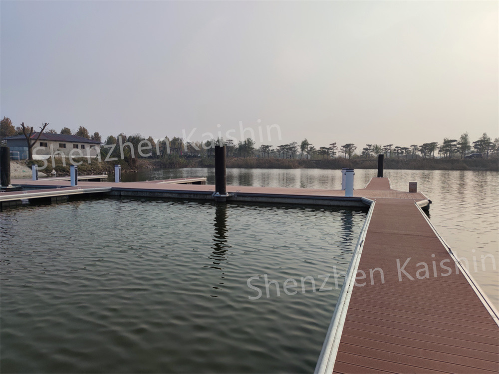 Customized Aluminum Floating Dock Stable Movable Boating KS6001 Dock Floating Pontoon Bridge For Sale Float Dock