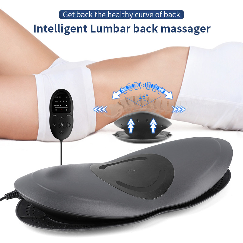 Electric Lower Back Lumbar Back Massager Percussion Pain Relief 240V