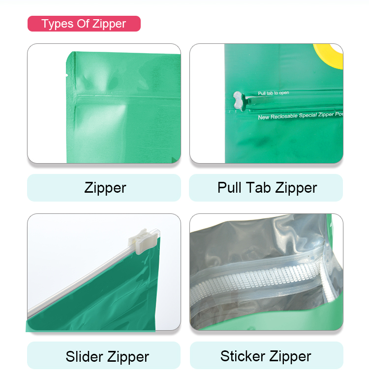 Reusable Plastic 2kg Stand Up Pouch With Ziplockk Gift Packaging Bag For Cake Decorating Sprinkles