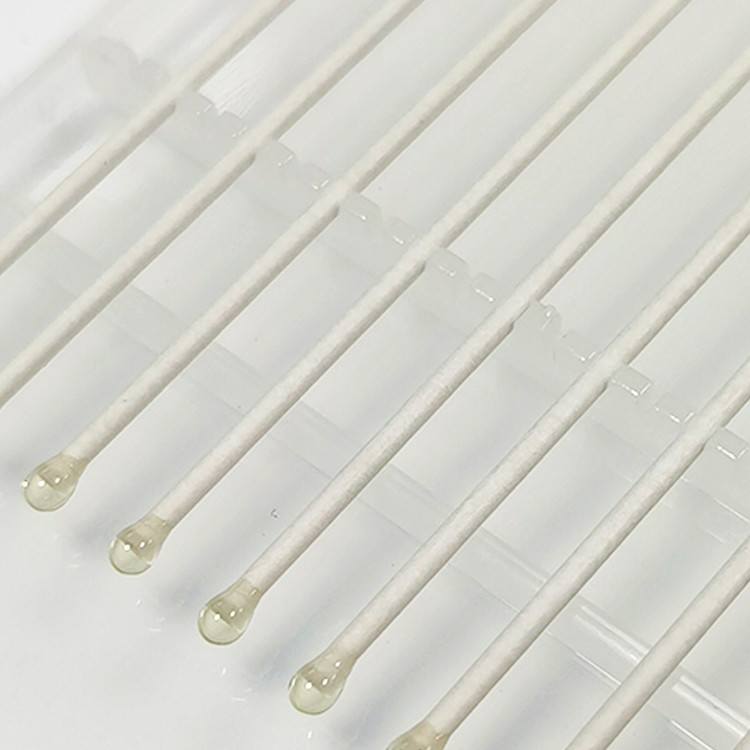 Cleanroom Silicone Swab Gel Sticky Pen Yellow Transparent Round Head