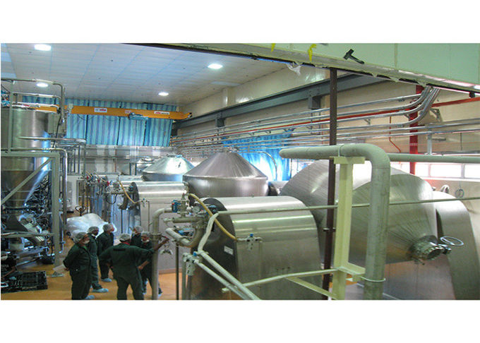 380V 50-2500L Rotary Cone Vacuum Dryer Machine For Crystal Material