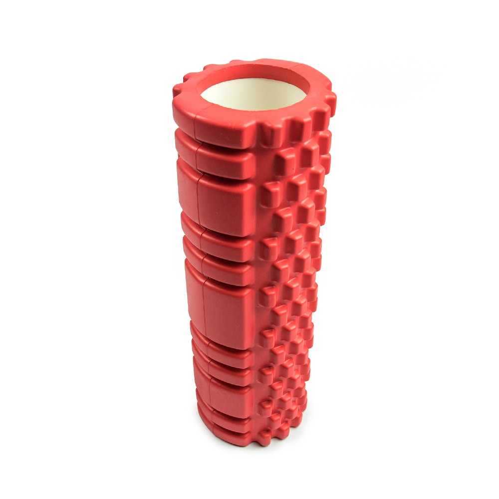 4.2'' Diameter Waterproof Fabric Yoga Foam Rollers Pink Hollow ZHIHUI Multi Color