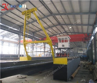 6000CBM/H Gold Suction Dredge Waterway Deepening Dredger Ship River Cleaning