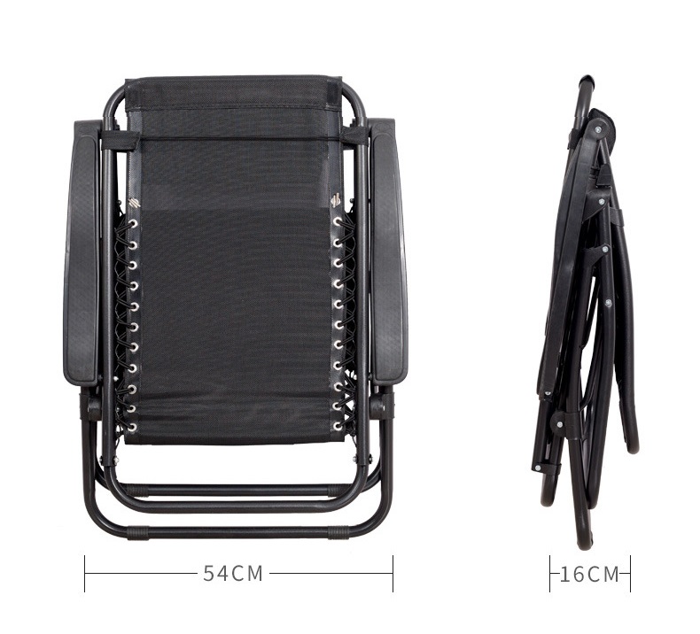 Outdoor Table Heavy Duty Folding Recliner Zero Gravity Chair for Sleeping on the Beach
