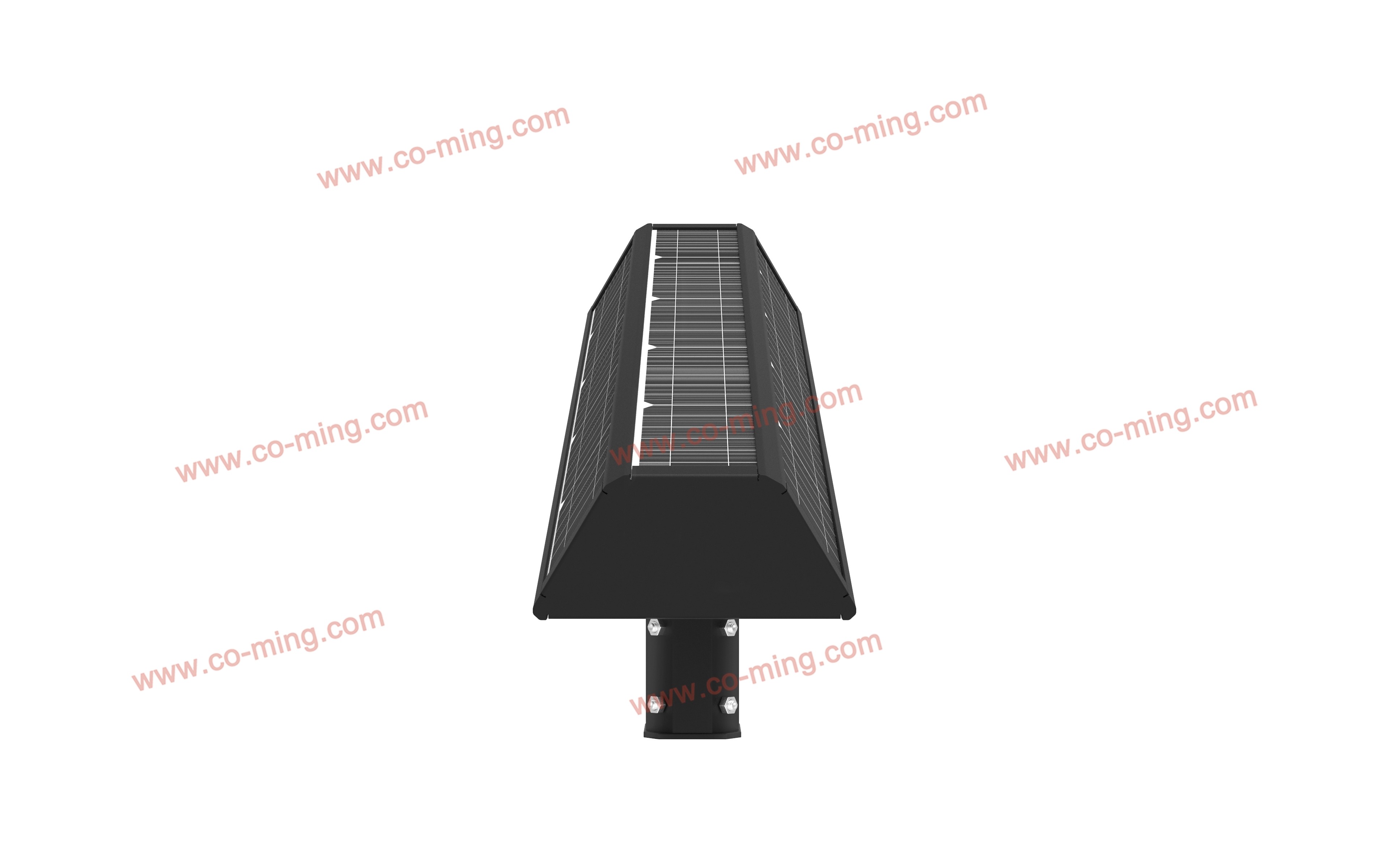 solar motion detector outside lights 30Watts 160WH IP66 with PIR sensor