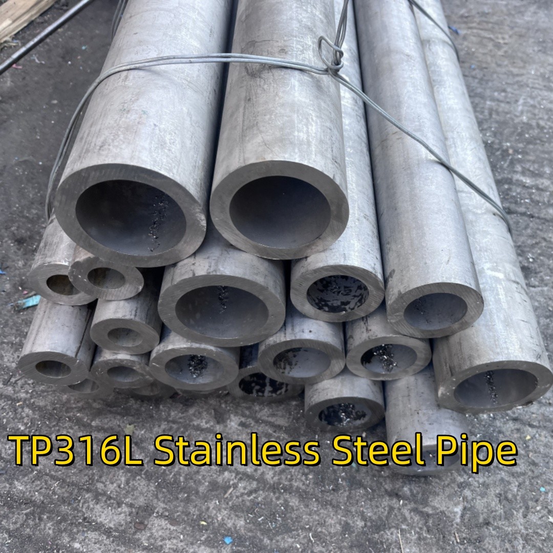 Stainless Steel Seamless Pipe Material SS 316L 1.4404 DN 100 NPS 12 " OD 323.8 mm SCH 40S, 6 Meter Long