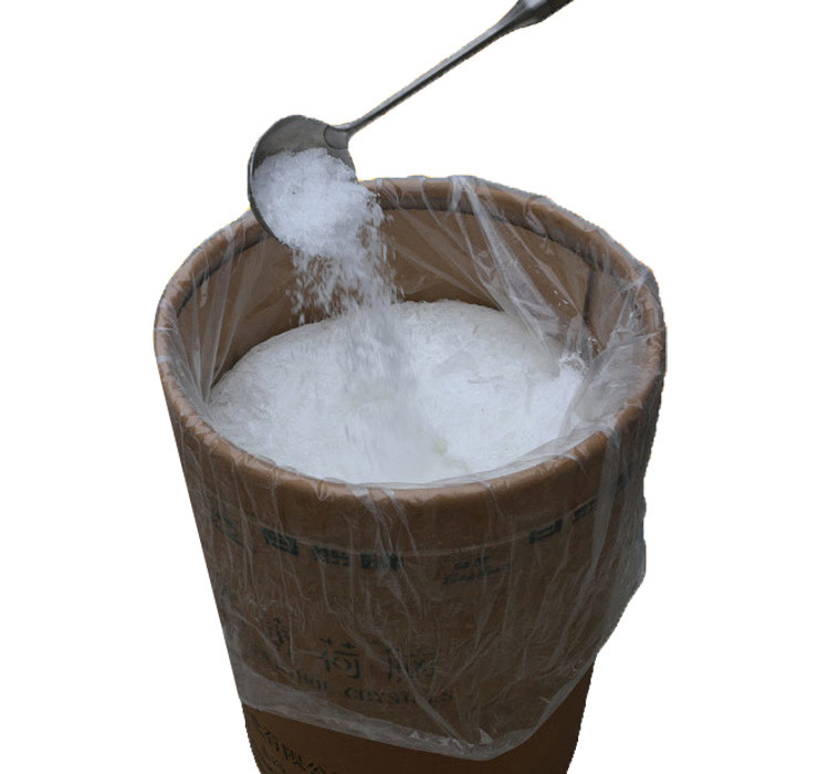 Secure Chemical Storage Containers Menthol Crystals Drum Storage Sealed Fiber Drums