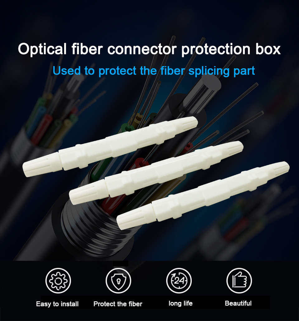 FTTH Drop Cable ISO9001 Fiber Optical Distribution Box ABS IP65