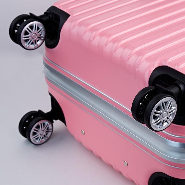 Anti-theft Business Carry on Suitcase with High Capacity and No Zipper Closure