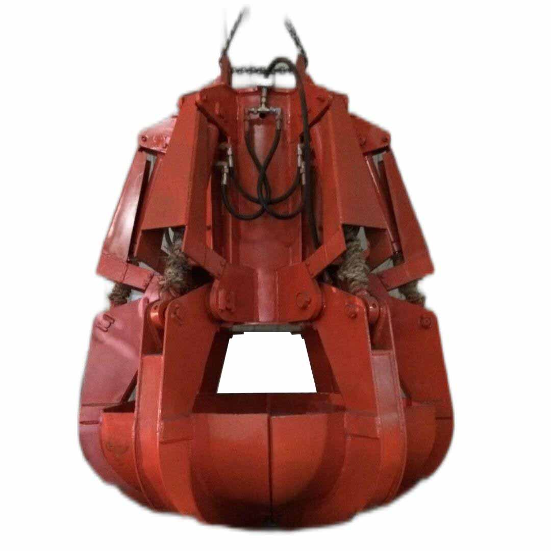 Universal Tuck Excavator Hydraulic Orange Grapple for Scraping Komatsus' Scrap Needs