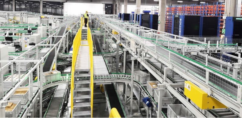 Box Conveyor & Sorting System
