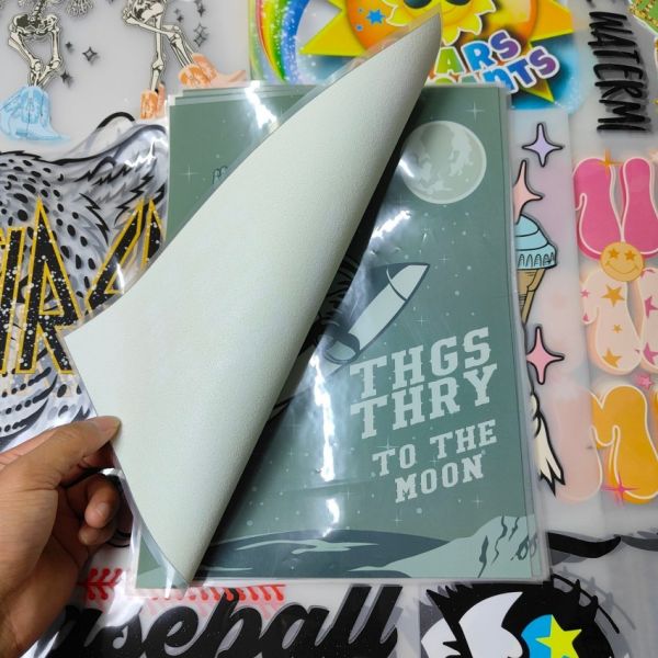 Washable Custom Heat Transfer Logo High Stretch DTF Transfer Printing Durable For Heat Transfer T Shirts