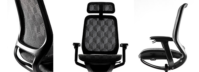 Neoseat Computer Chair with Headrest Task Ergonomic Swivel Office Chairs