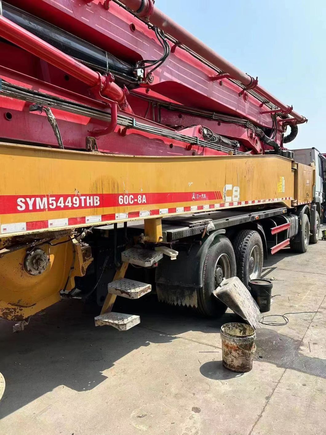 2019 Year Used Concrete Boom Pump Good Condition Spare Parts