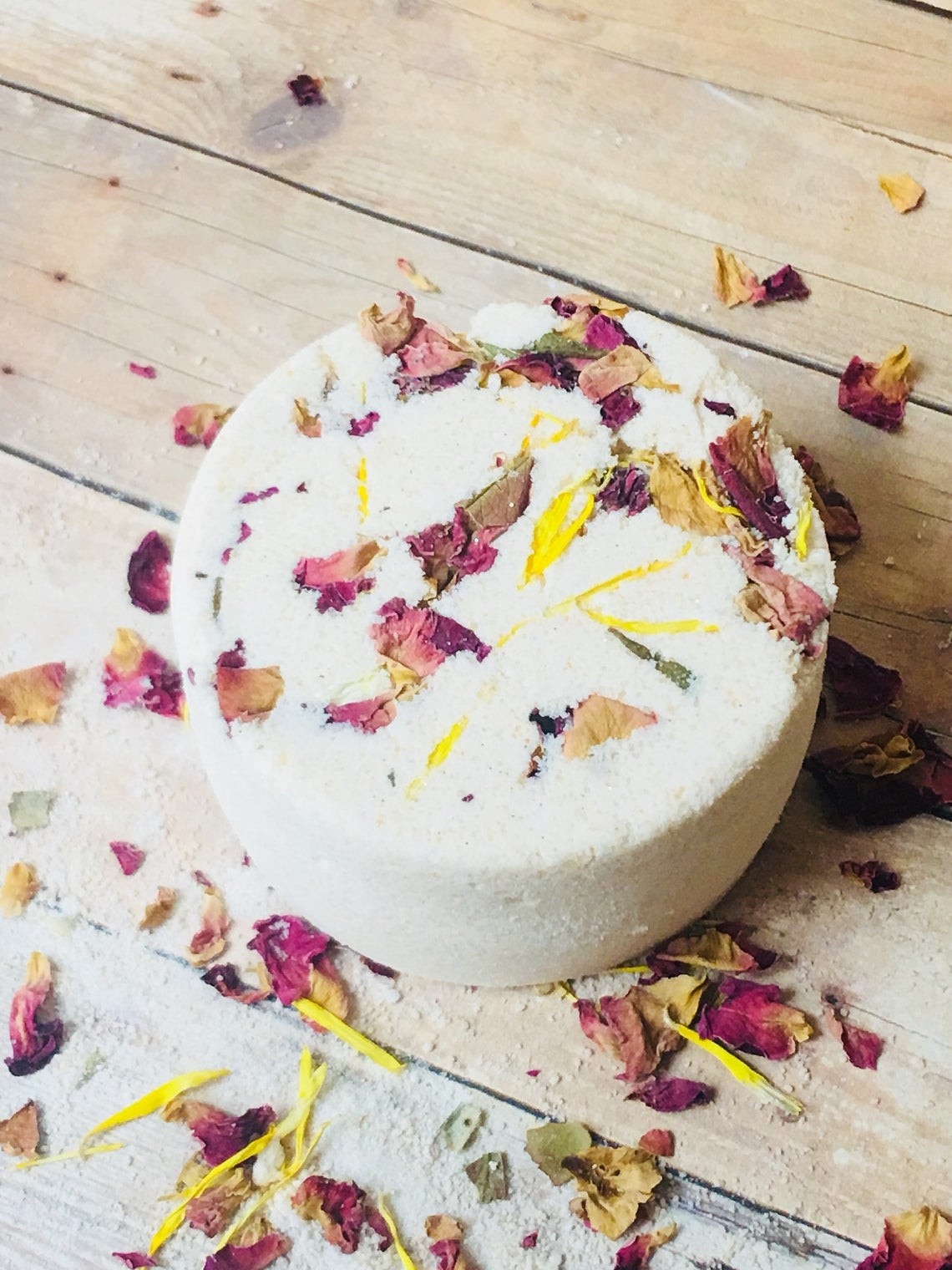 Organic Dried Flower Aromatherapy Shower Steamers Moisturizing Skin