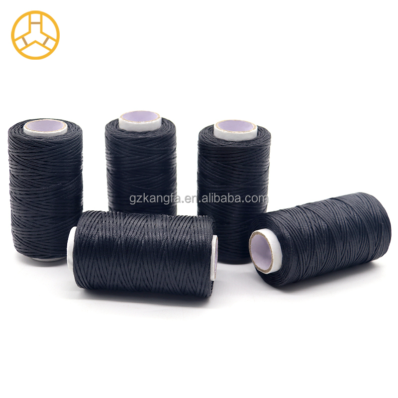 16 Yarn Count Hand Sewing Nylon Thread 0.8mm for DIY Leather Wax Thread Embroidery