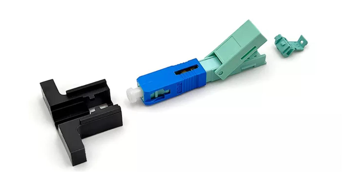 Time 2 YEARS SC 3 point Fast Connector Optic Fiber Grinding end-face APC UPC For FTTH