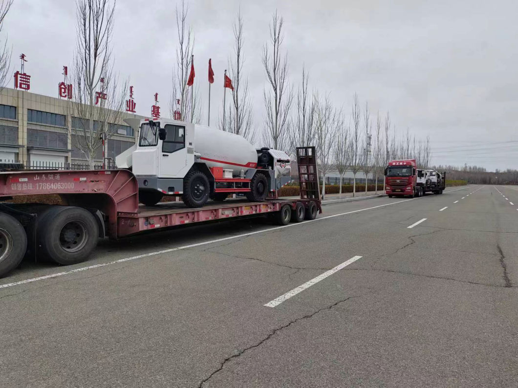 WC5BJ Coal Mine Using Explosion Proof Concrete Mixer Truck for Underground Coal Mine