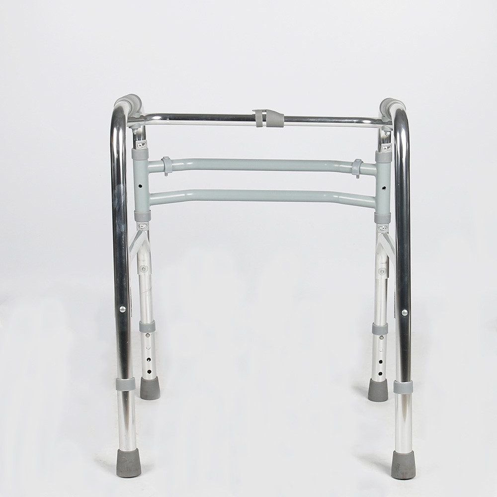 Adjustable Length Folding Mobility Walkers For Patients Lightweight Crutch