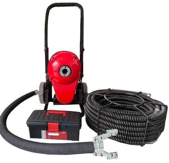 STD200B Drain Cleaning Machine 2-8" (50-200mm) 750W 700RPM with Die Cast Aluminum Frame