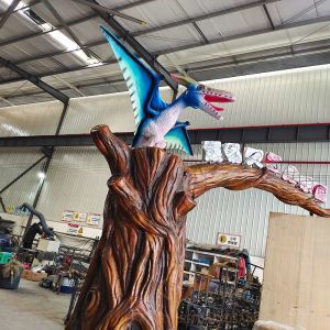 Animatronic Dinosaur Gate Customization For Shopping Mall