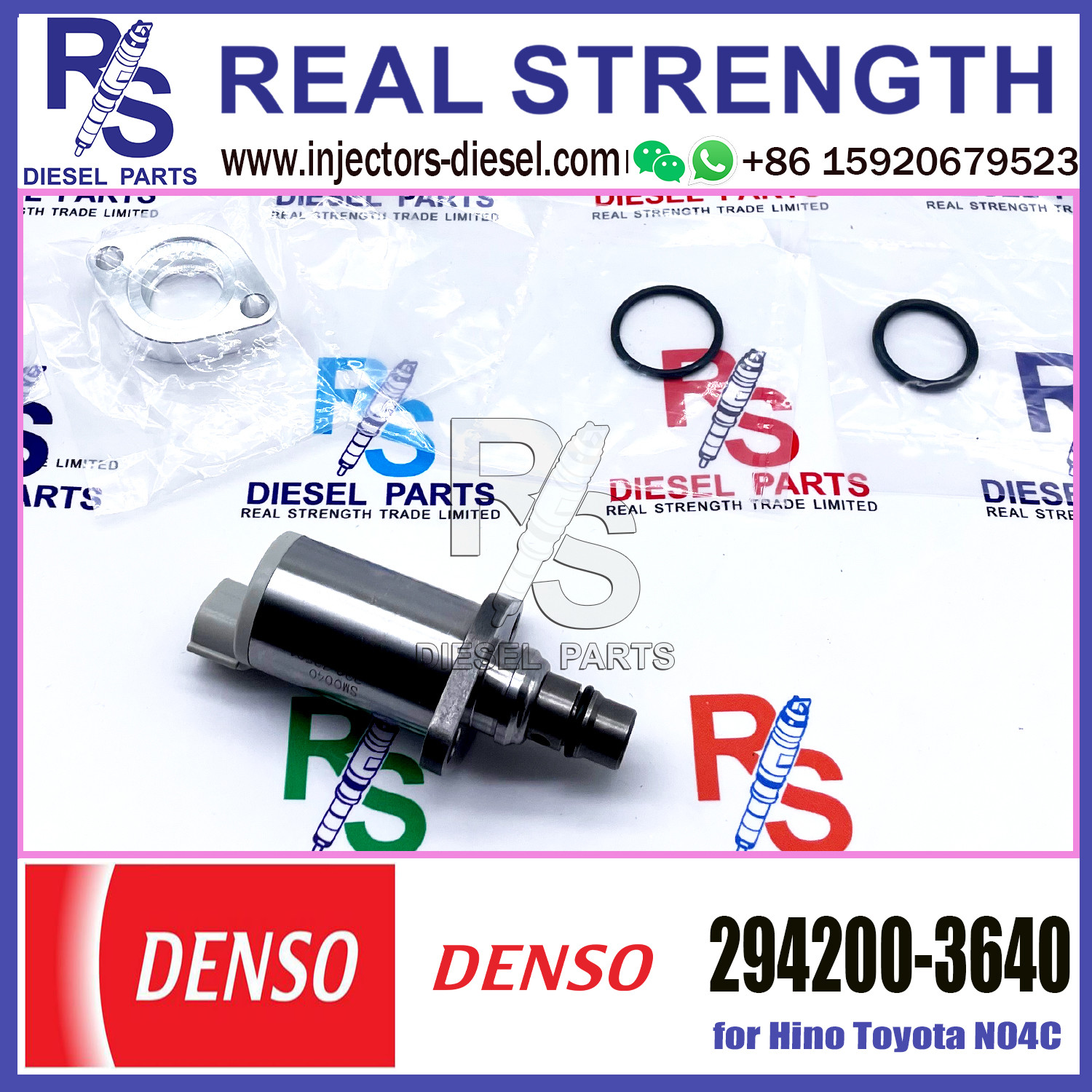 DENSO Valve 294200-3640 Suction Control Valve 294200-3640 for Hino Toyota N04C
