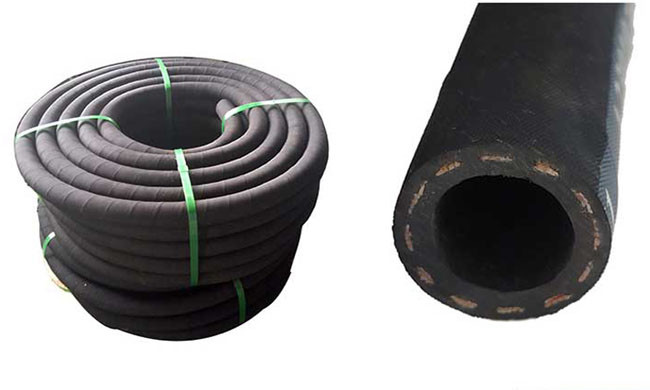 Industrial Flexible Fabric Water Air Rubber Hose High Temperature Resistant