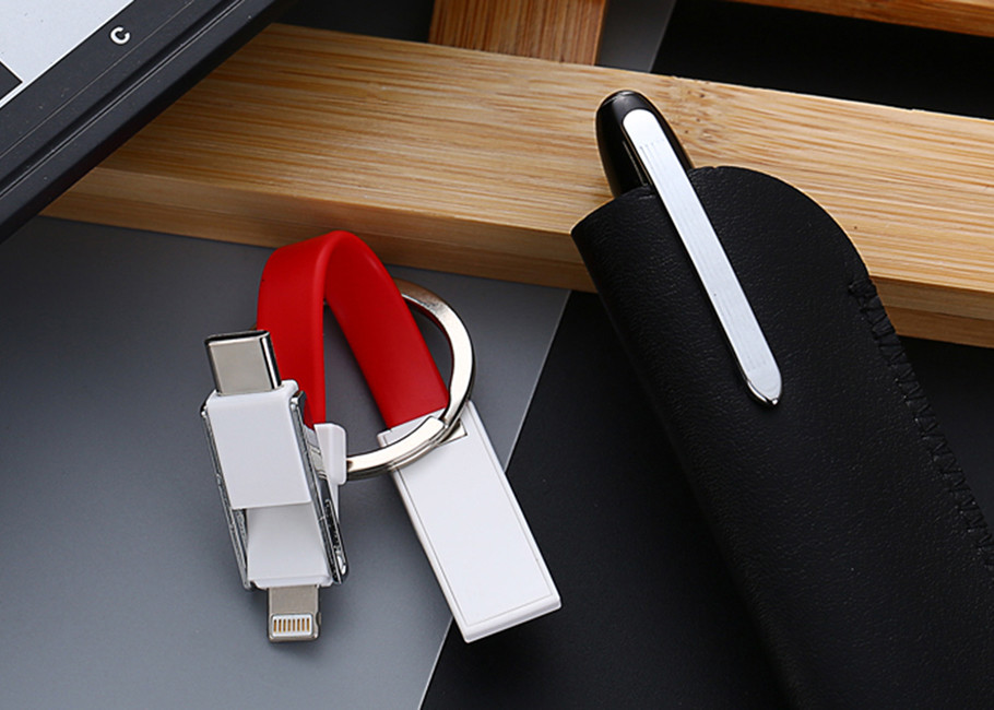 Magnetic Charger 3 In 1 8pin USB Cord