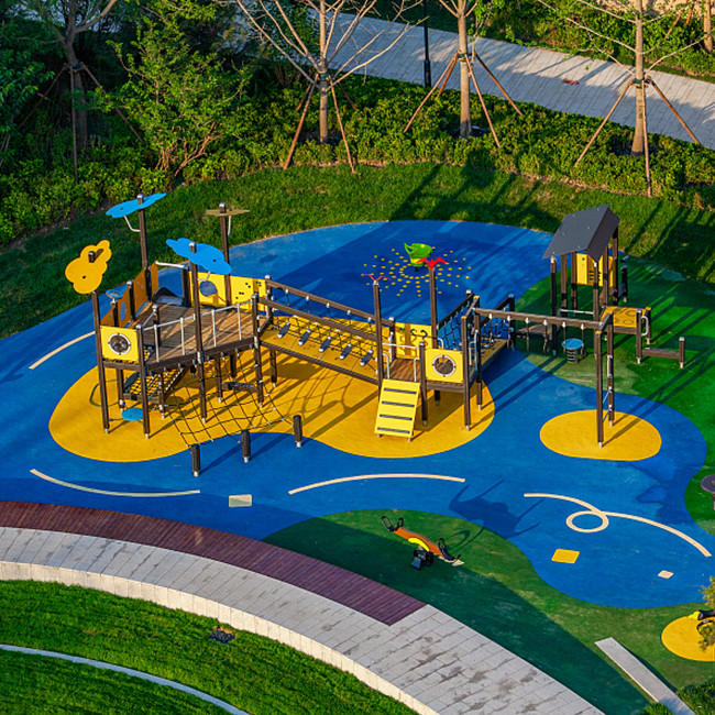 Acid Resistance EPDM system Rubber Flooring Football Field Anti Slip