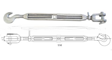 Customized Length Galvanized DNV GL Certified Container Lashing Equipment Lashing Bar Lashing Rod for Hot Dip Galvanization