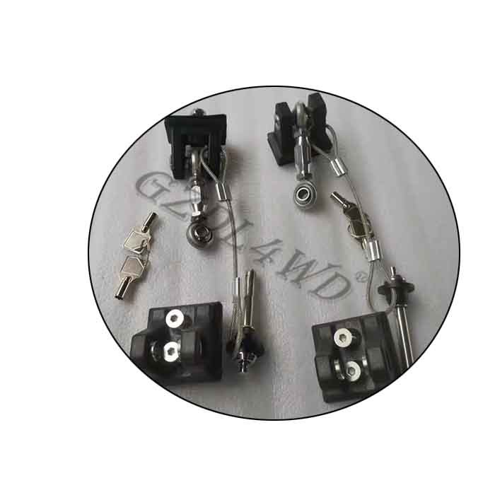 Hood Latches 4x4 Off Road Accessories Lock Catch Exterior Protect Lock For Wrangler JL