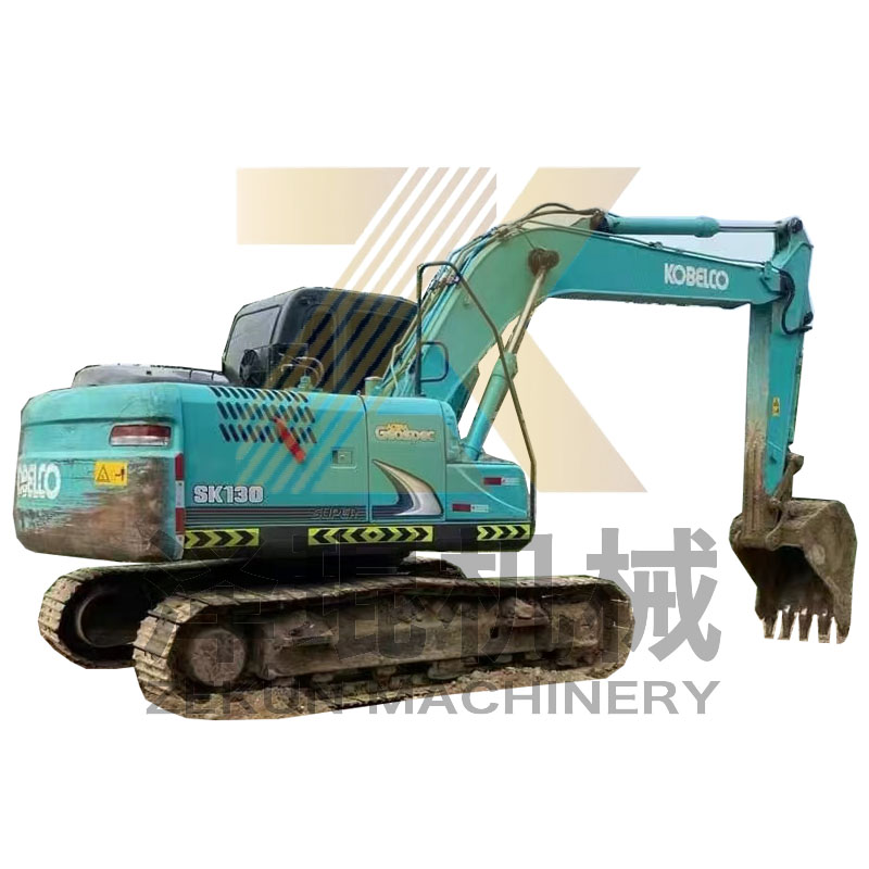Used Japan 13Ton Kobelco SK130 Excavator with Hydraulic Valve