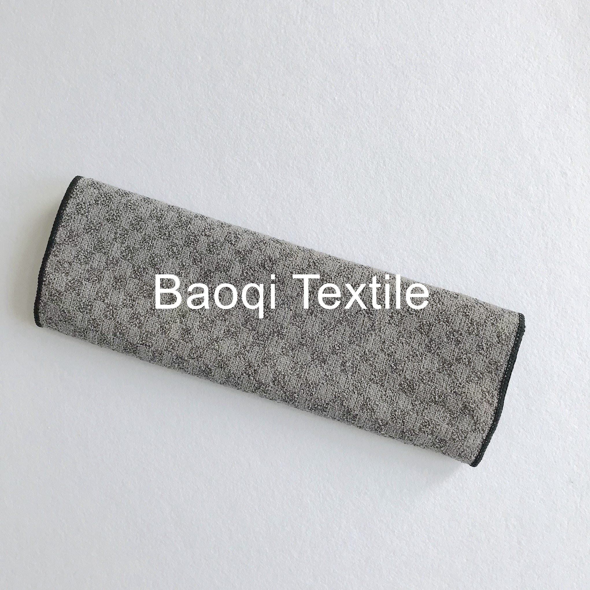Grey color size 16“microfiber washing towel polyester scrape cleaning towels microfiber dish towels for kitchen