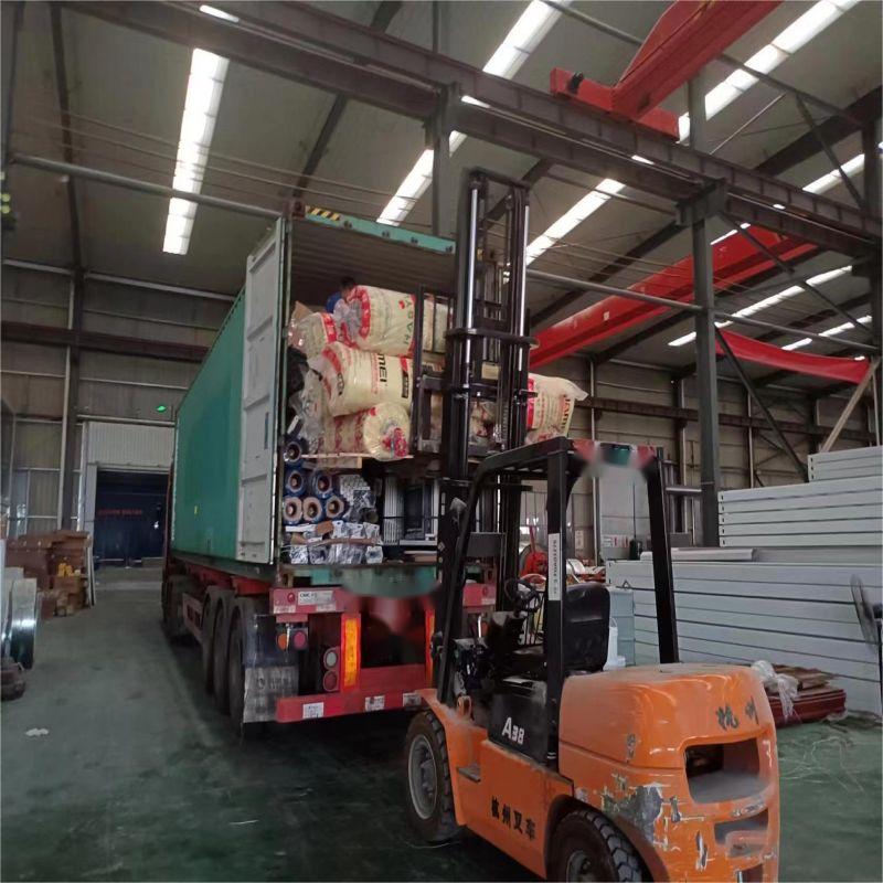 Foldable Steel Container Office with Graphic Design and Project Solution Capability