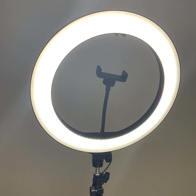 Dimmable 3000K 5W 6 Inch LED Ring Light