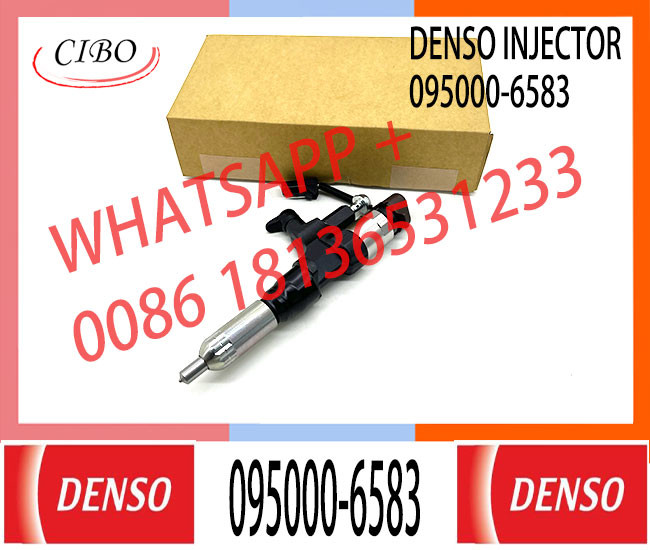 Common rail fuel injector 095000-6581, 095000-6582, 095000-6583 for HINO J08E 330PS 23670-E0320,
