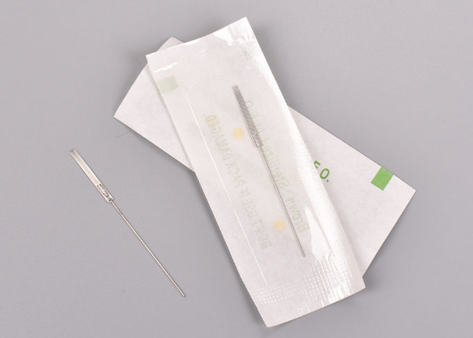 Sterilized Round Ink Eyebrow Permanent Makeup NeedleDisposable Micro Needle Suitable For Tattoo Machine