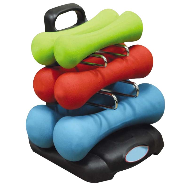 6kg Neoprene Coated Dumbbells