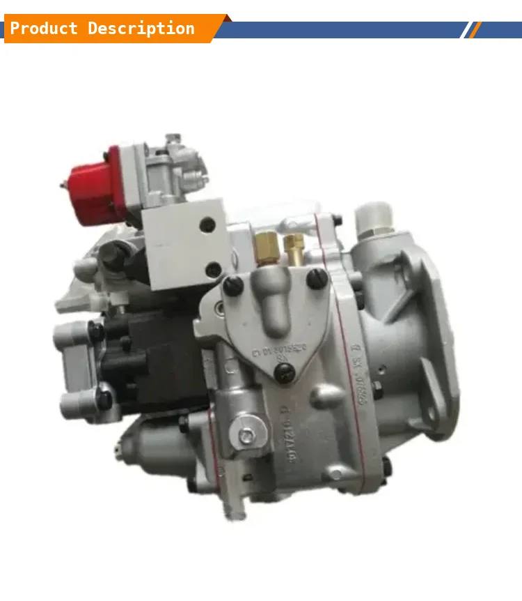 Construction Machinery Diesel Engine Parts 3021966 Fuel Injection Pump For NTA855 Maintenance