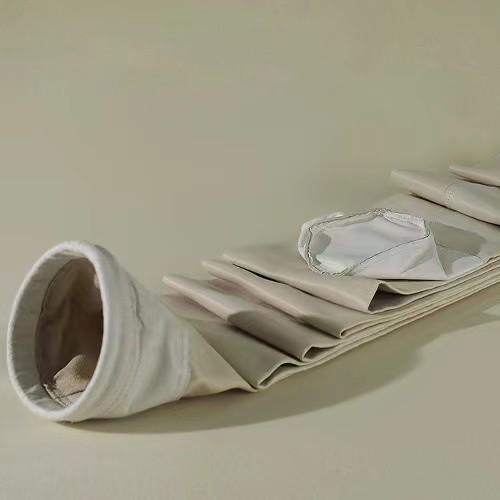 Quality 775gsm 800gsm Filter Cloth Bag , Cement Plant Non Woven Filter Media ISO9001 for sale