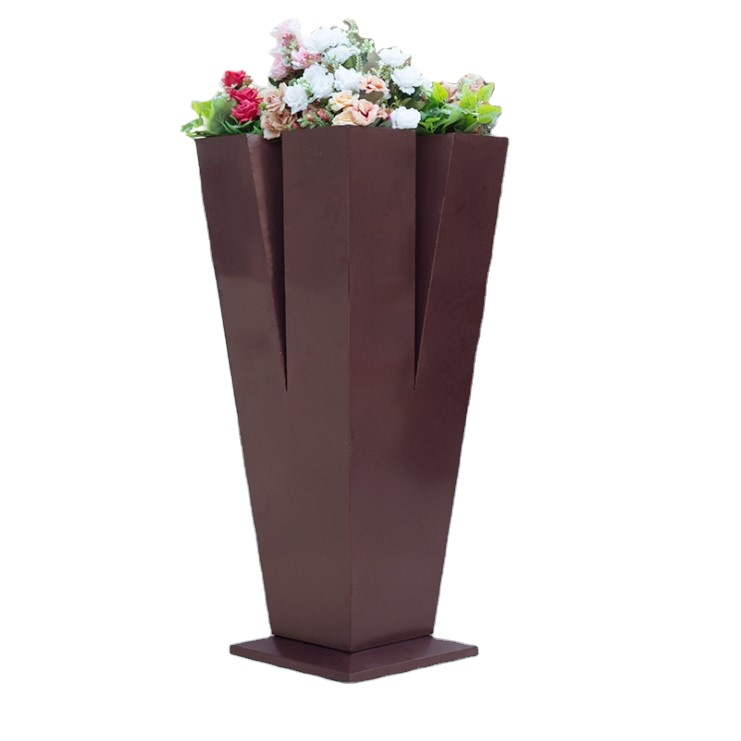 New type flower planter mini metal stand pots indoor decoration