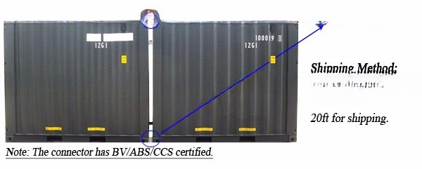 10 ft 10ft 10 feet Portable Storage 10 Foot 3 meter Length Corten Steel Shipping Container LOGO Optional SPA-H Corten-A