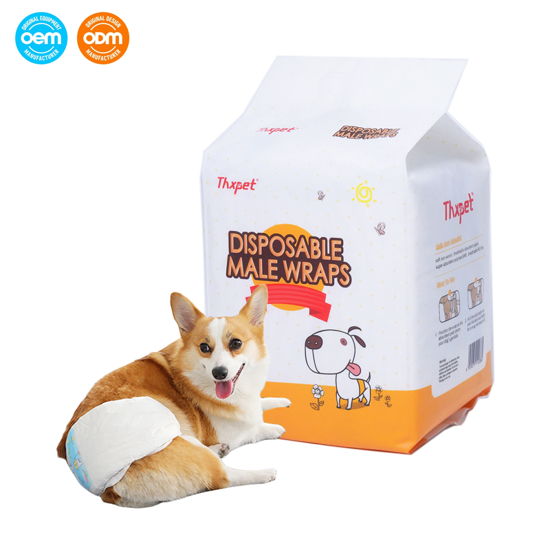 Wholesale Pet Cat Puppy Disposable Dog Diapers For Male And Female