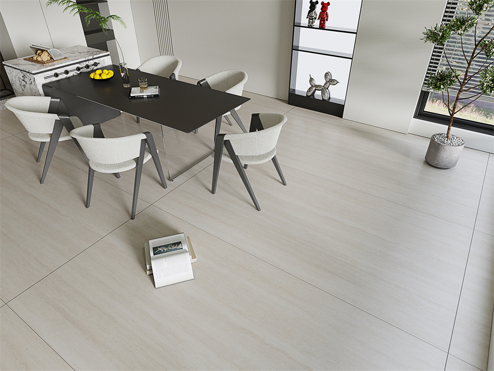 Moisture-Resistant,14.2x27dm Matte Glazed Porcelain Sintered Stone Slab For SPA Center,Beige Cave Stone Texture