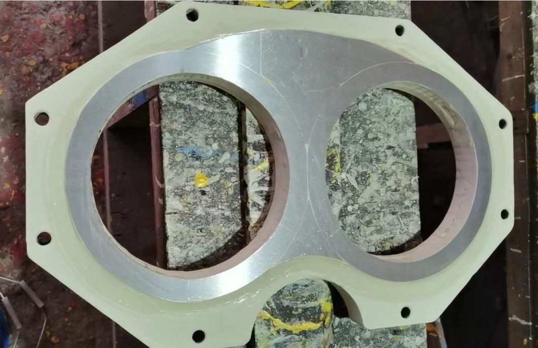 Factory Delivery Schwing Putzmeister Concrete Pump Glass Plate Spectacles Plate