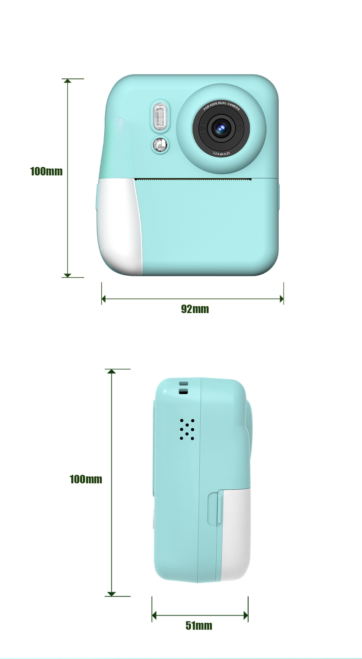 Instant Printing Photo Label Thermal Printing Q10 Video Printing Camera Toys