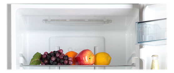 BCD-306 Total no frost double door refrigerator bottom freezer
