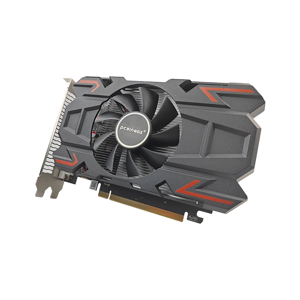 PCWINMAX Radeon RX 560 Graphics Card Support OEM 4GB GDDR5 128Bit Single Fan DP HD DVI GPU Ports