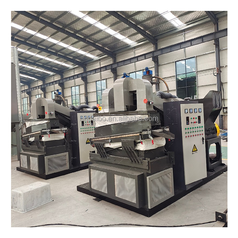 Recycle Waste Lithium Battery with 1000L/H Battery Crushing and Separating Machine